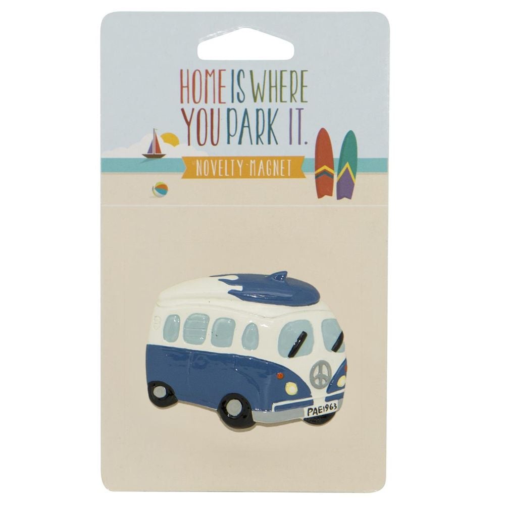 Dakota Camper Van with Surfboard Magnet (Blue) by Dakota - ISBN: 9315455058584