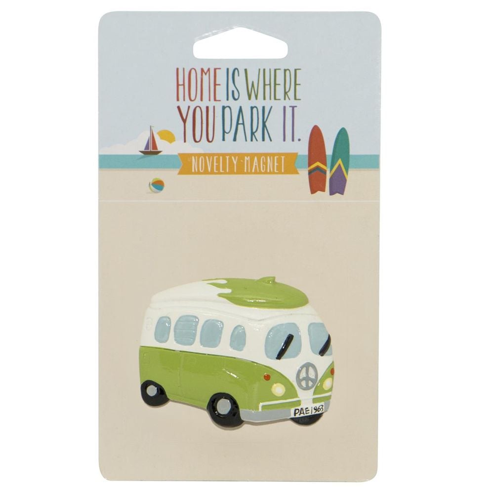 Dakota Camper Van with Surfboard Magnet (Green) by Dakota - ISBN: 9315455058607