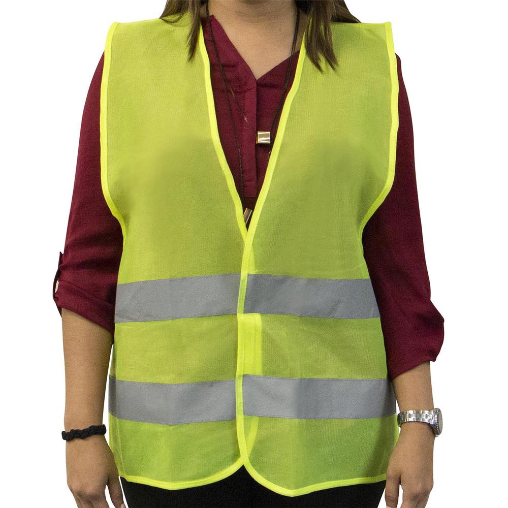 Silly Billyz Hi Vis Safety Vest Adult (Yellow), 9315455064080