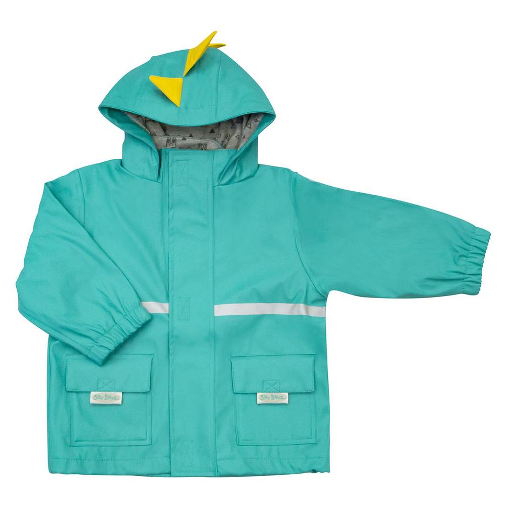 Waterproof Jacket Hood (Aqua/Dino), 9315455073501
