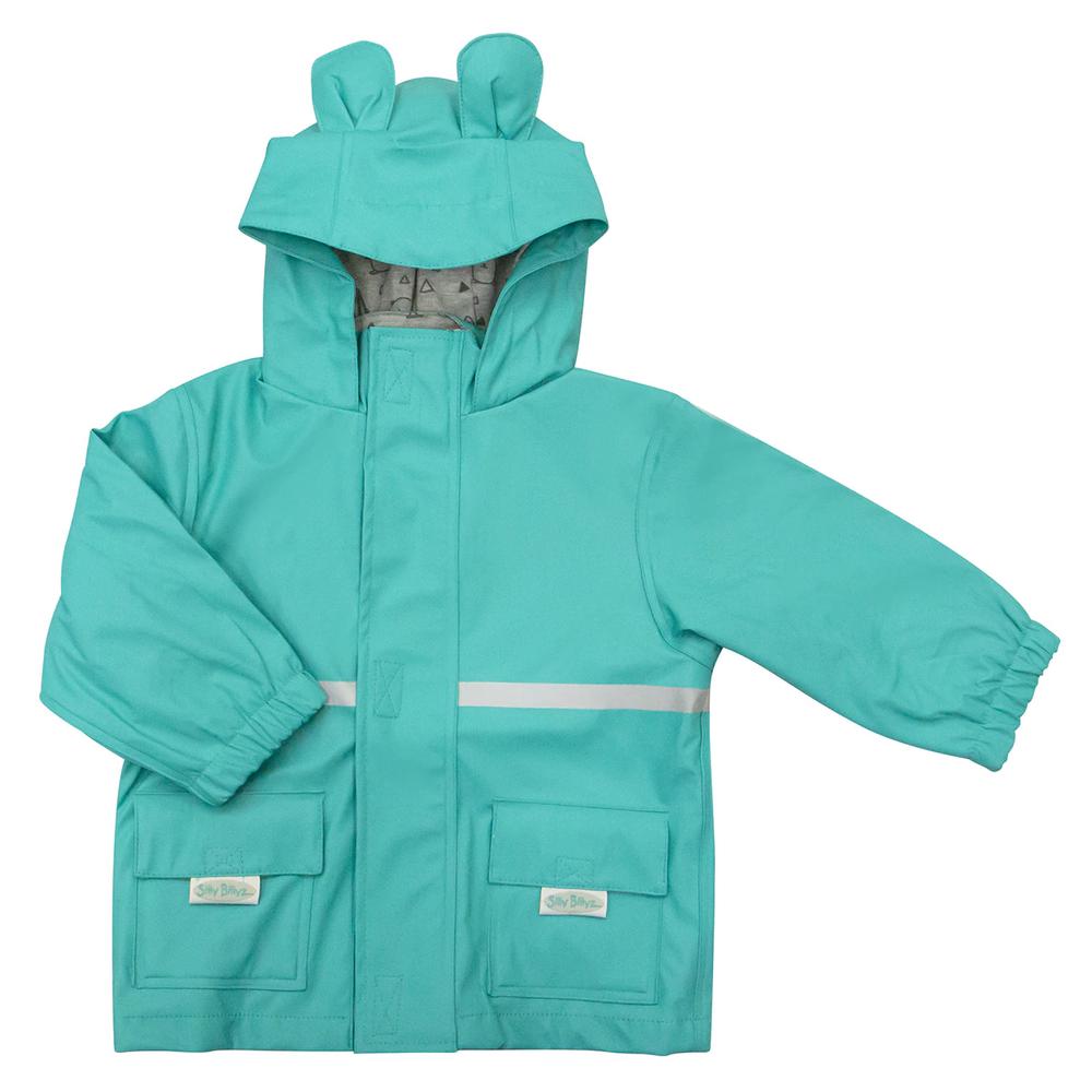Waterproof Jacket Hood (Aqua/Bear), 9315455073570