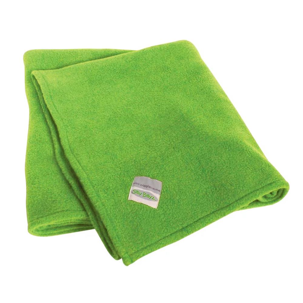 Fleece Cot Blanket (Lime), 9315455196415