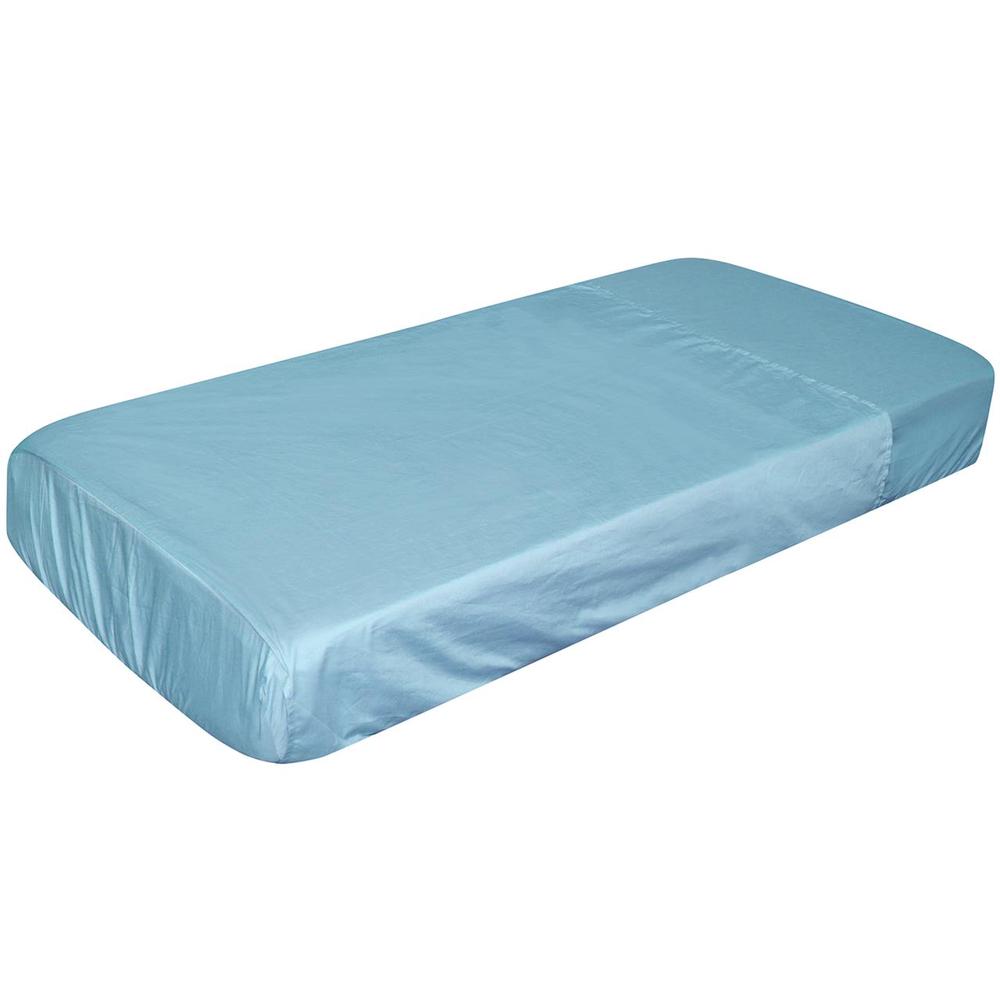 Polycotton Cot Combo (Dusty Blue), 9315455196545