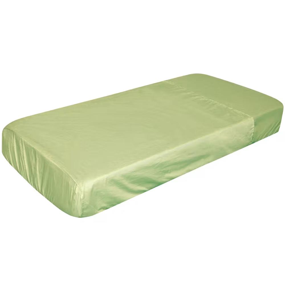 Polycotton Cot Sheet Set, 2pc (Lime), 9315455196613
