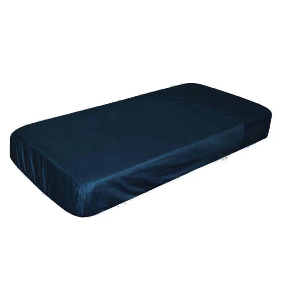 Polycotton Cot Sheet Set, 2pc (Navy), 9315455196651