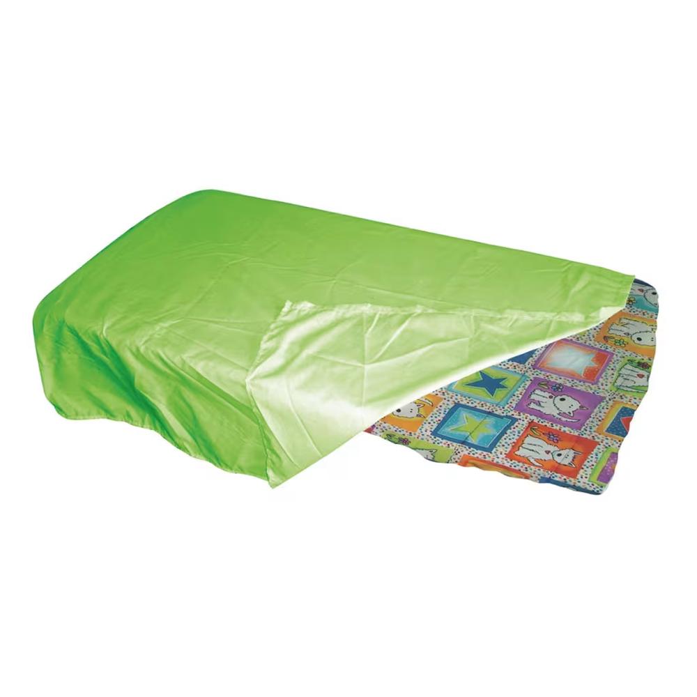 Polycotton Cot Combo (Lime/Dog), 9315455196767