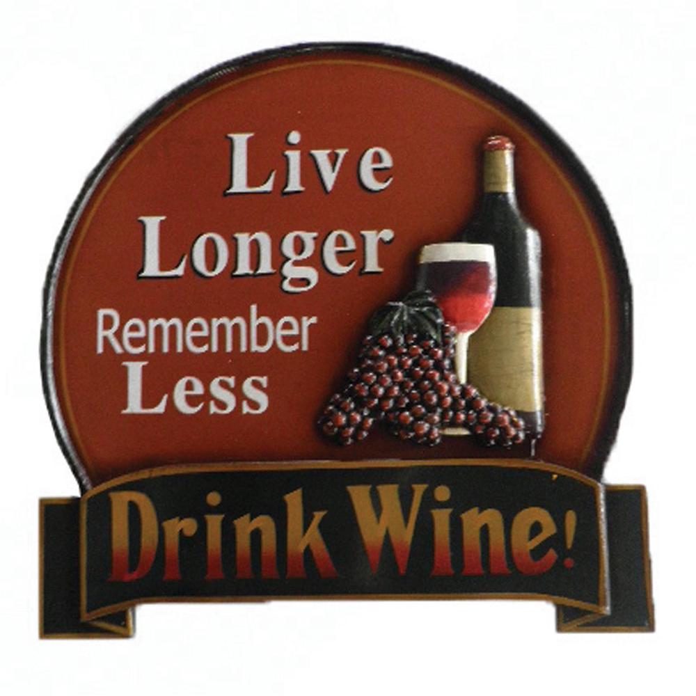 Wall Plaque - Live Longer, 9315455400314