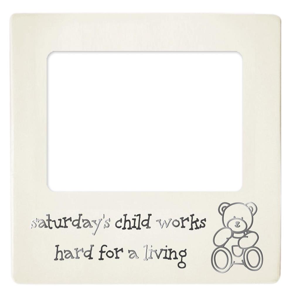 Baby Photo Frame (Saturday), 9315455410115
