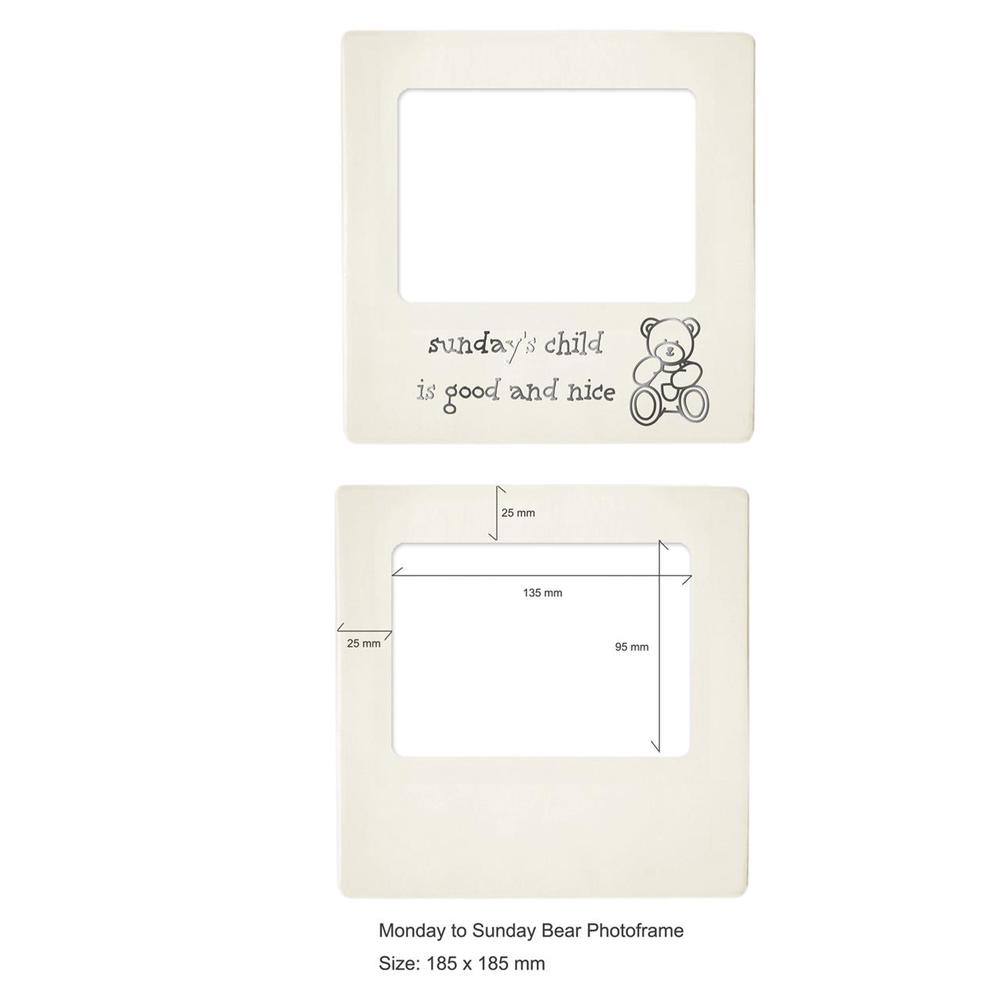 Baby Photo Frame (Sunday), 9315455410122