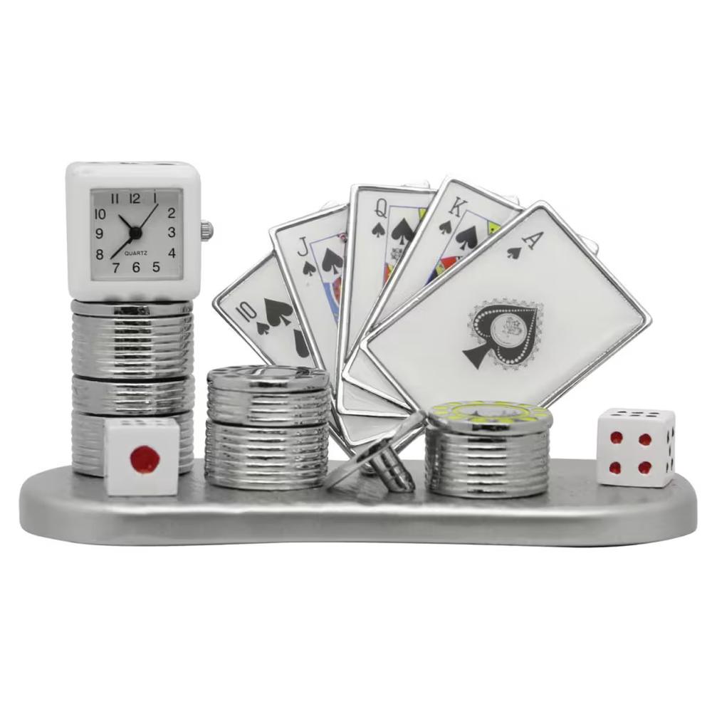 Poker Set Clock, 9315455417367