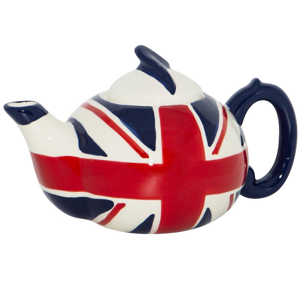 UK Flag Teapot, 9315455455604