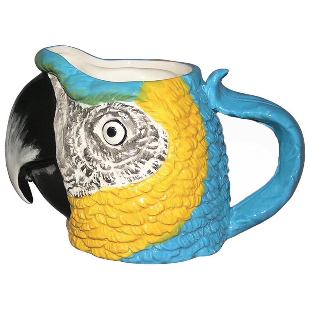 Macaw Head Mug (Blue), 9315455458414