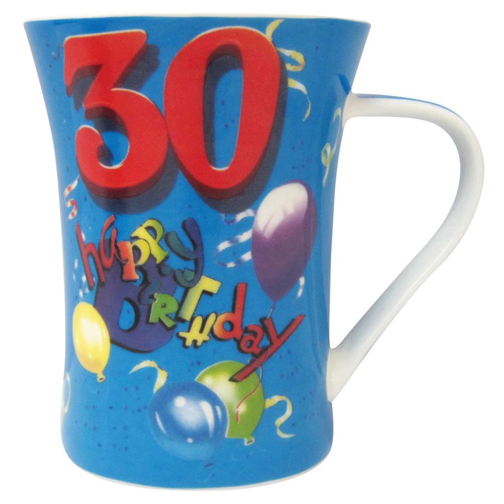 Biscay Party Age Mug (30 Boy), 9315455461193