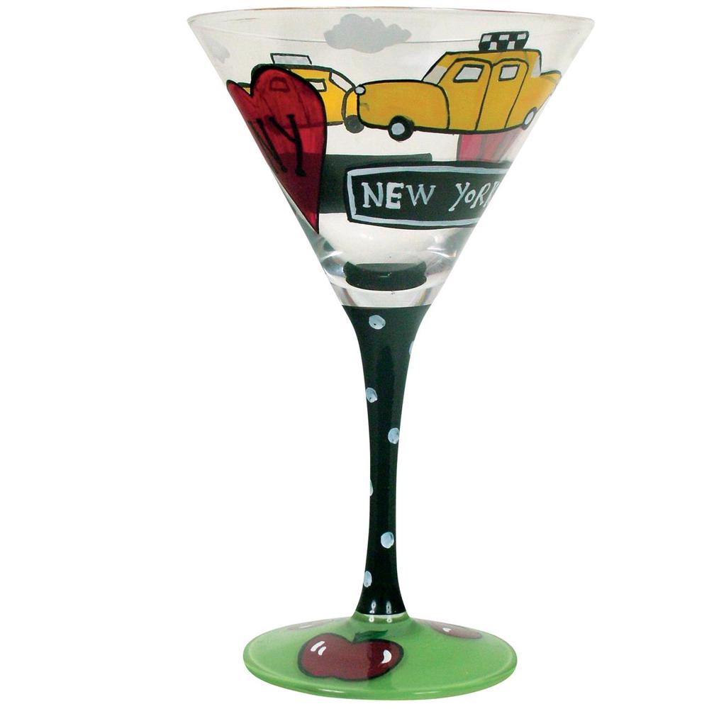 Coyote Hand Painted Martini (Cabitini), 9315455466105
