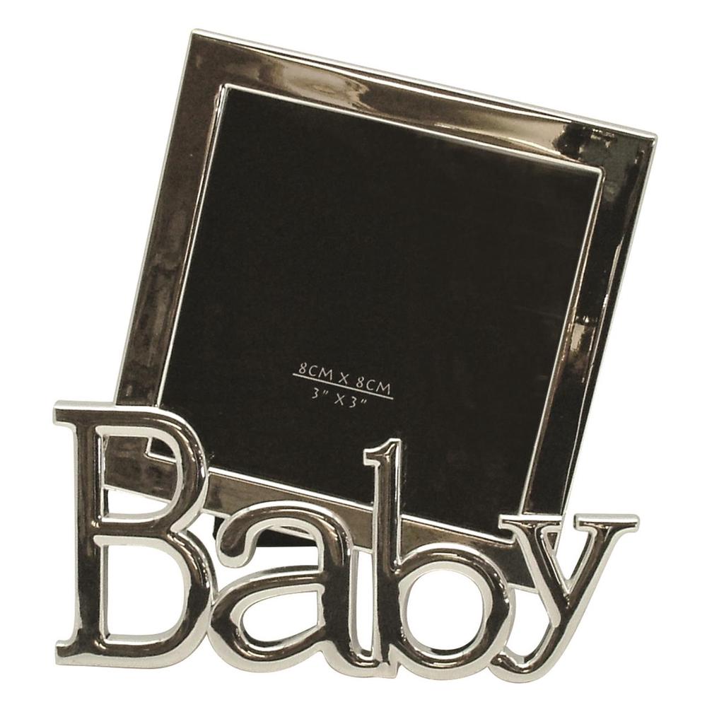 PF10057 Baby Frame (Silver) - 8cmx8cm, 9315455502216