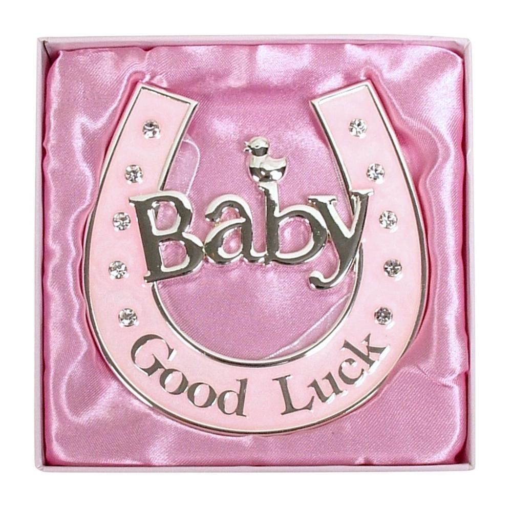 Goodluck Baby Horseshoe Gift (Pink), 9315455502520