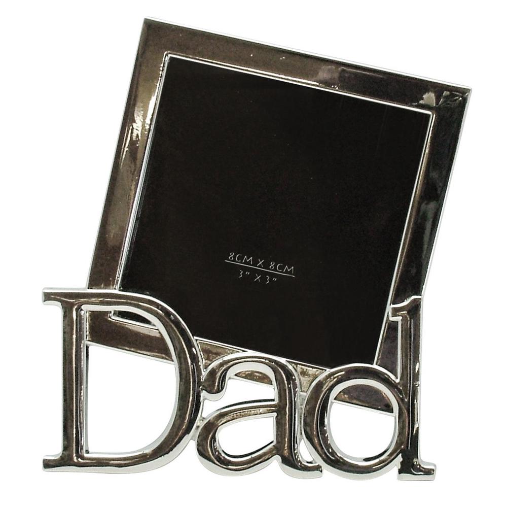PF10055 Dad Frame (Silver) - 8cmx8cm, 9315455502605