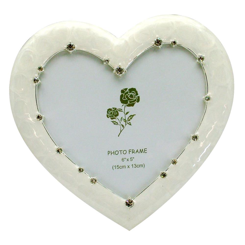 PF9337 Wedding Frame Heart (Cream) - Large, 9315455502742