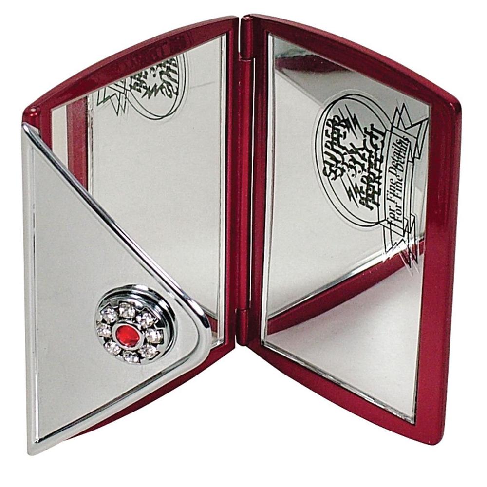 Compact Mirror 3x Swarovski (Crystal Ruby), 9315455653918