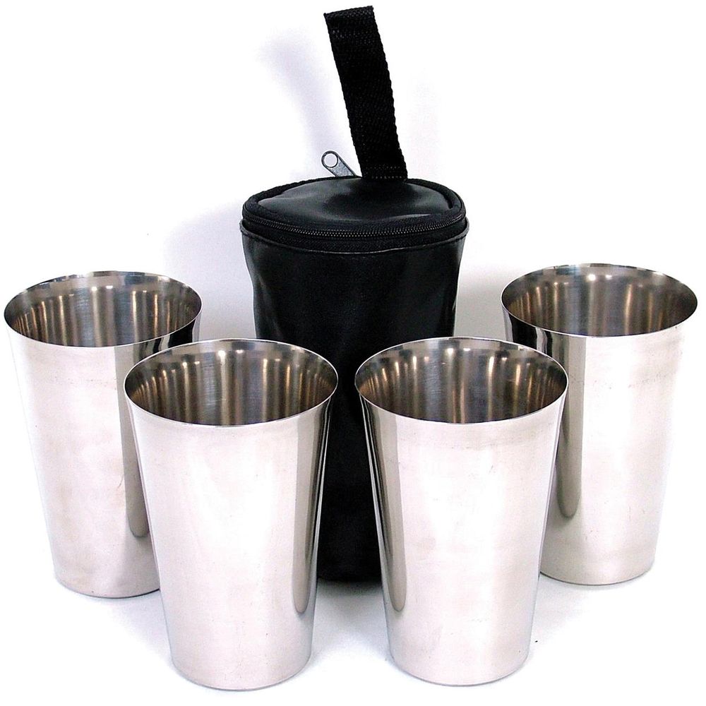 Coyote BPM 9050 18/8 Beaker Set, 4 Pieces & Case by Coyote - ISBN: 9315455674807