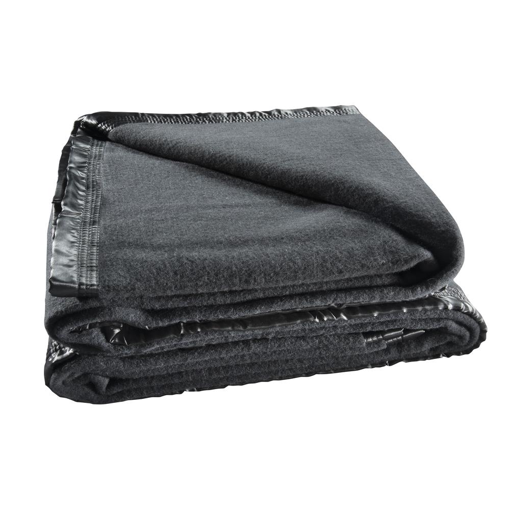 Bianca Australian Wool Blanket (Charcoal) King Buy online at The Nile