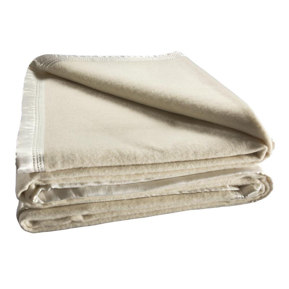 Bianca Australian Wool Blanket (Cream) King Buy online at Begins with B