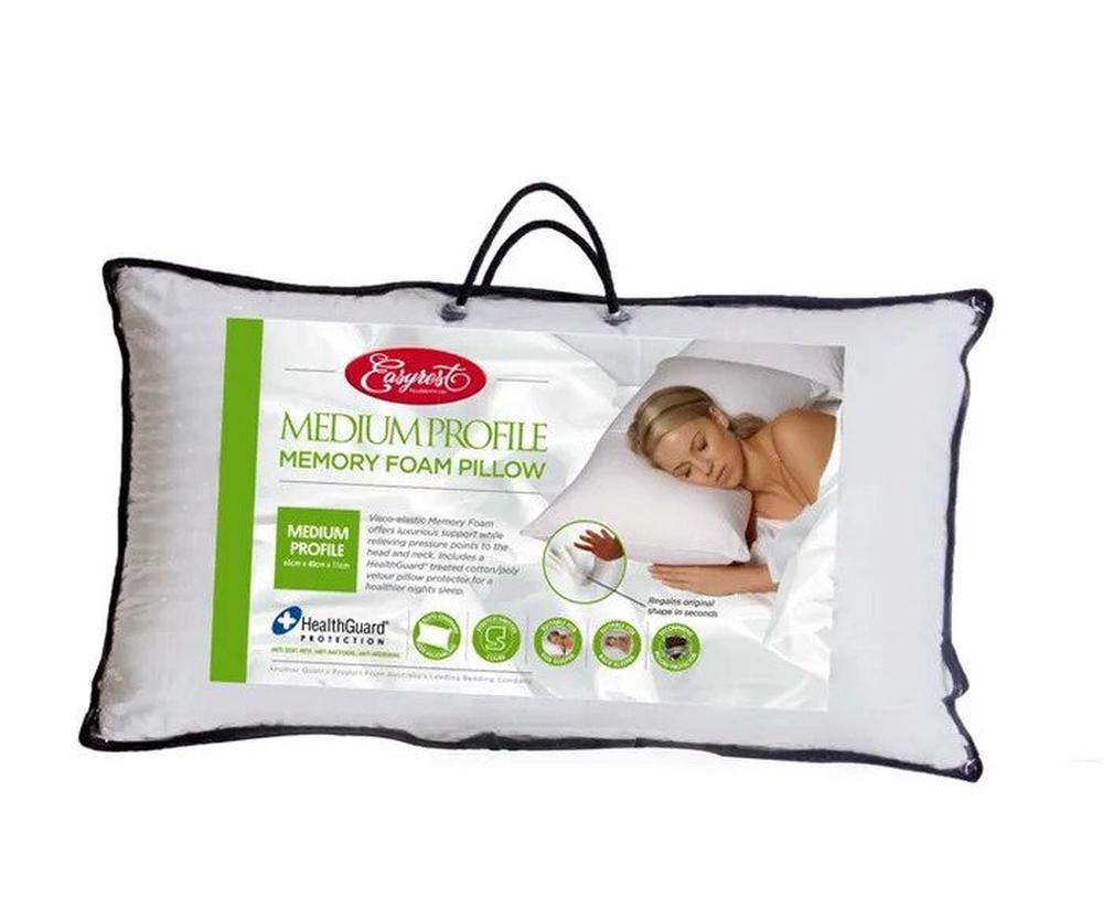 easy rest memory foam pillow