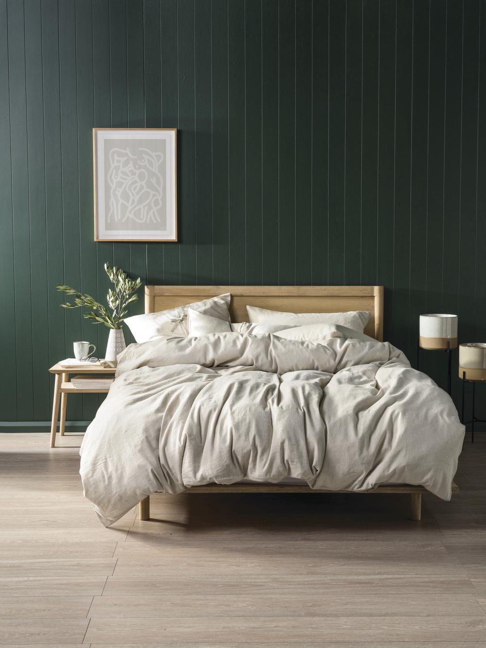 Nimes Quilt Cover Set (Natural), 9317146243866