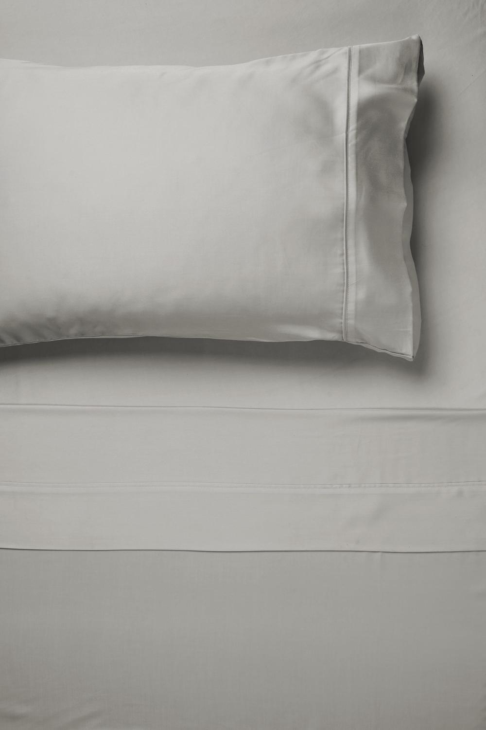 Linen House Tencel Sheet Set (Silver) - King, 9317146429239