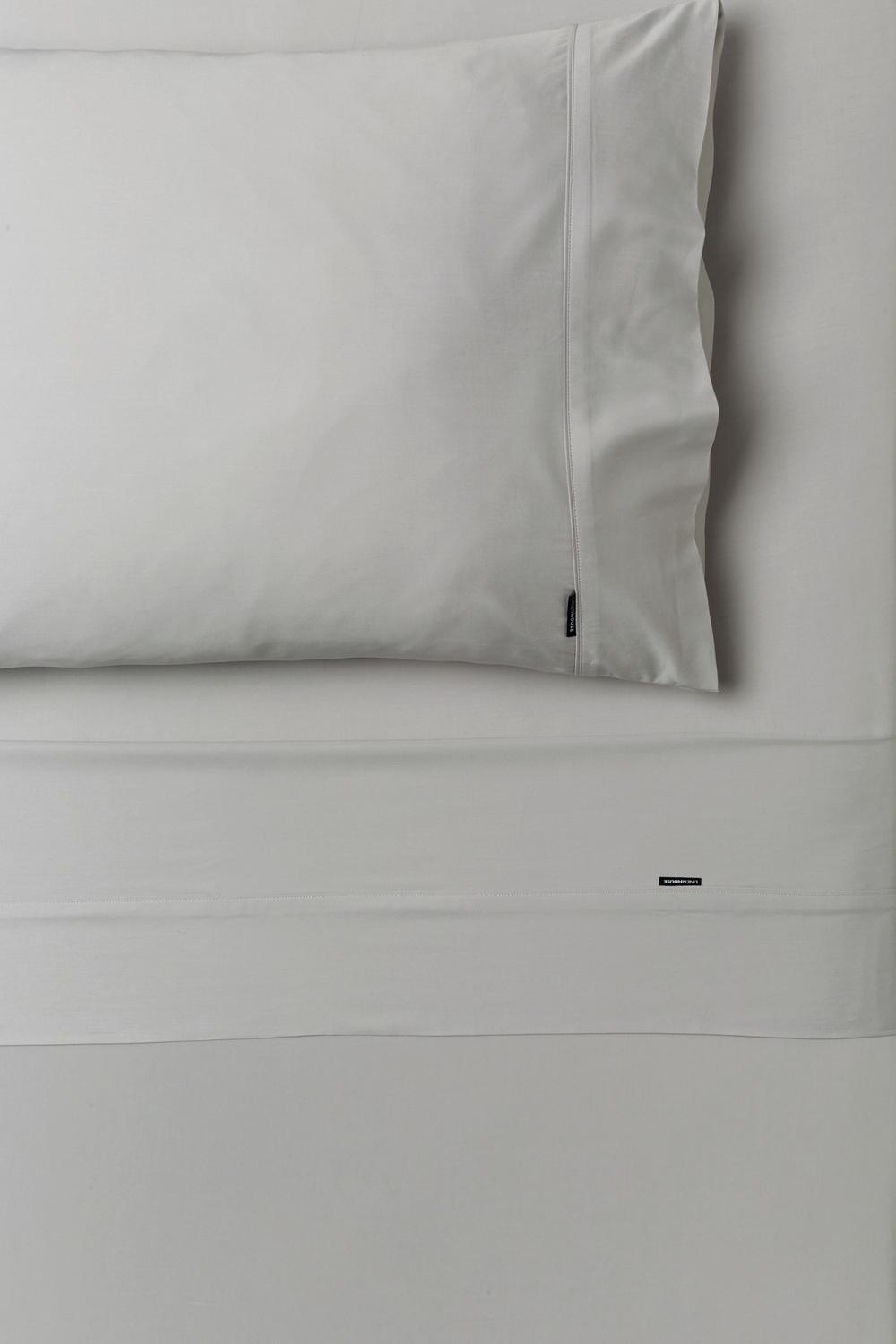 Linen House Nara Sheet Set (Silver) - King, 9317146445291