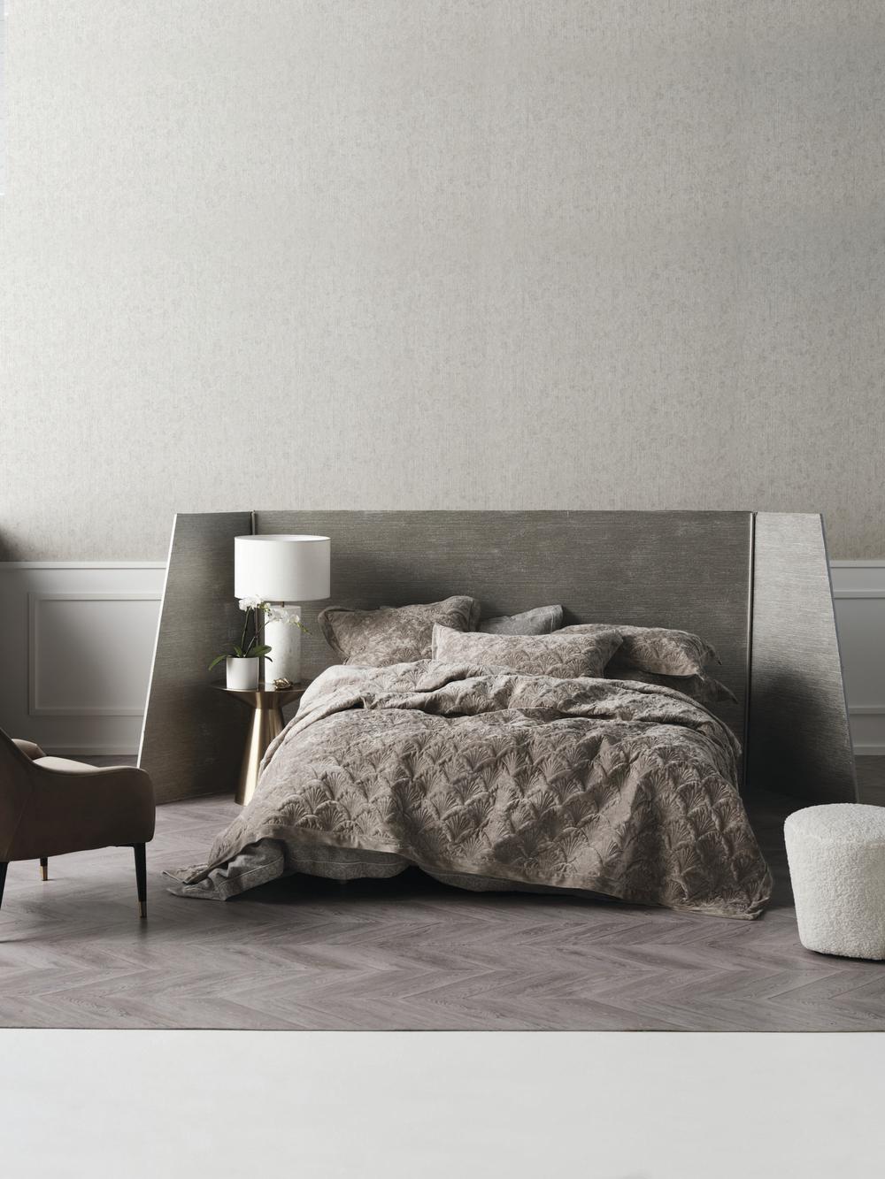 Grace By Linen House Meyer Bed Cover (Gold) Buy online at The Nile