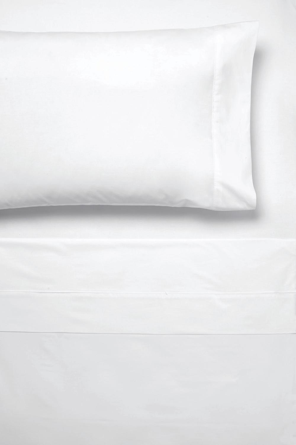 Linen House Vienna Sheet Set (White) - Single, 9317146454774