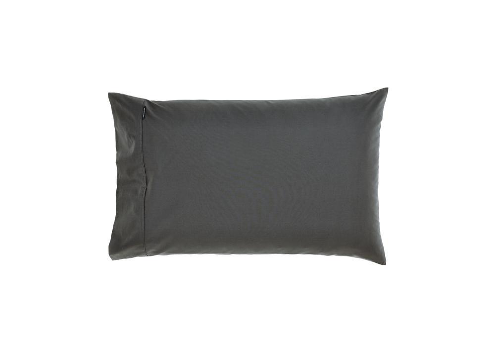 Linen House Vienna Pillowcase (Charcoal) - King, 9317146455573