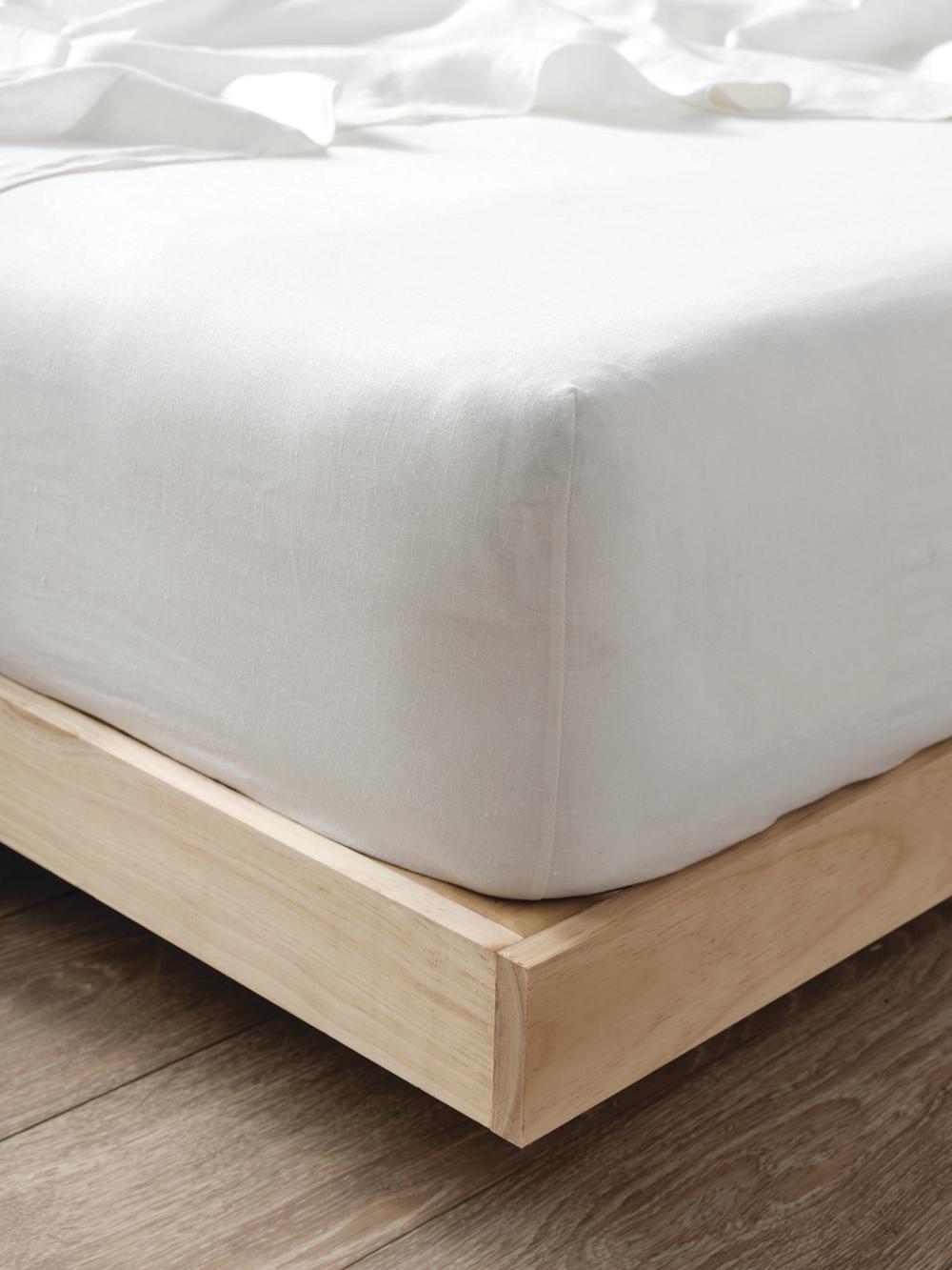 Nimes Fitted Sheet (White), 9317146465428