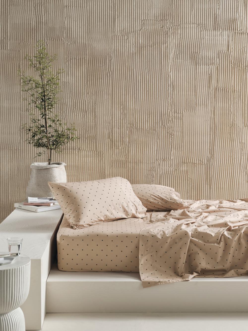 Linen House Vivienne Sheet Set (Ginger) Queen Buy online at The Nile