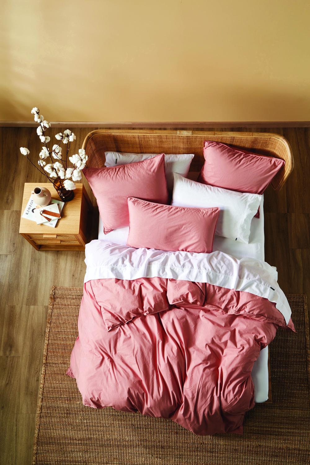 Linen House Terra Quilt Cover Set (Rosette) King Buy online at The Nile