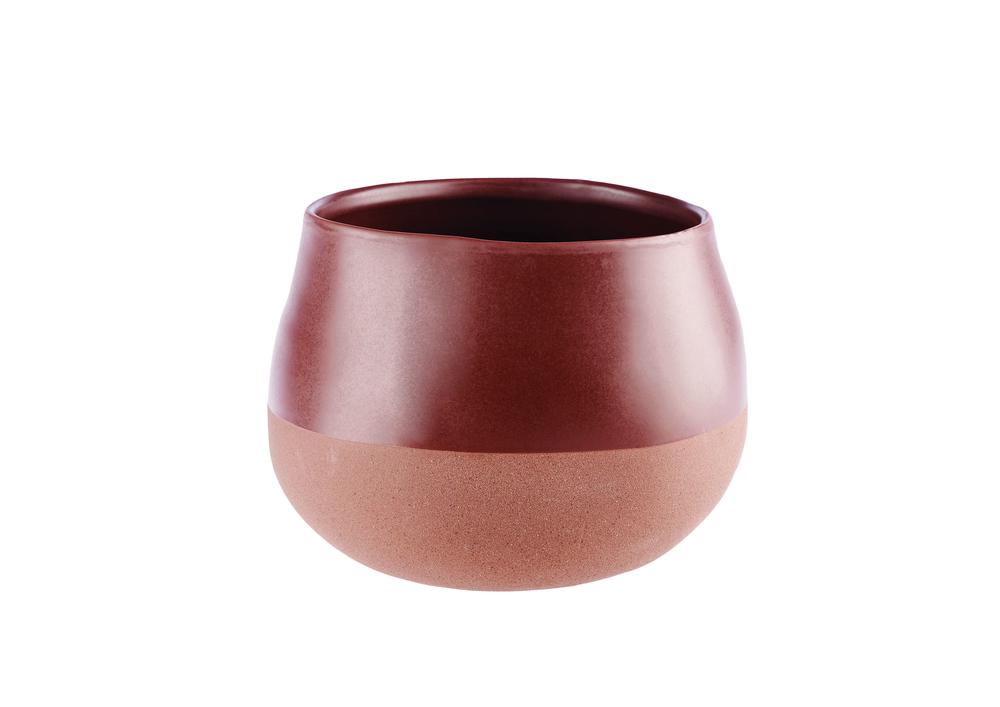 Nakia Planter Pot (Clay) - 21cm, 9317146489516