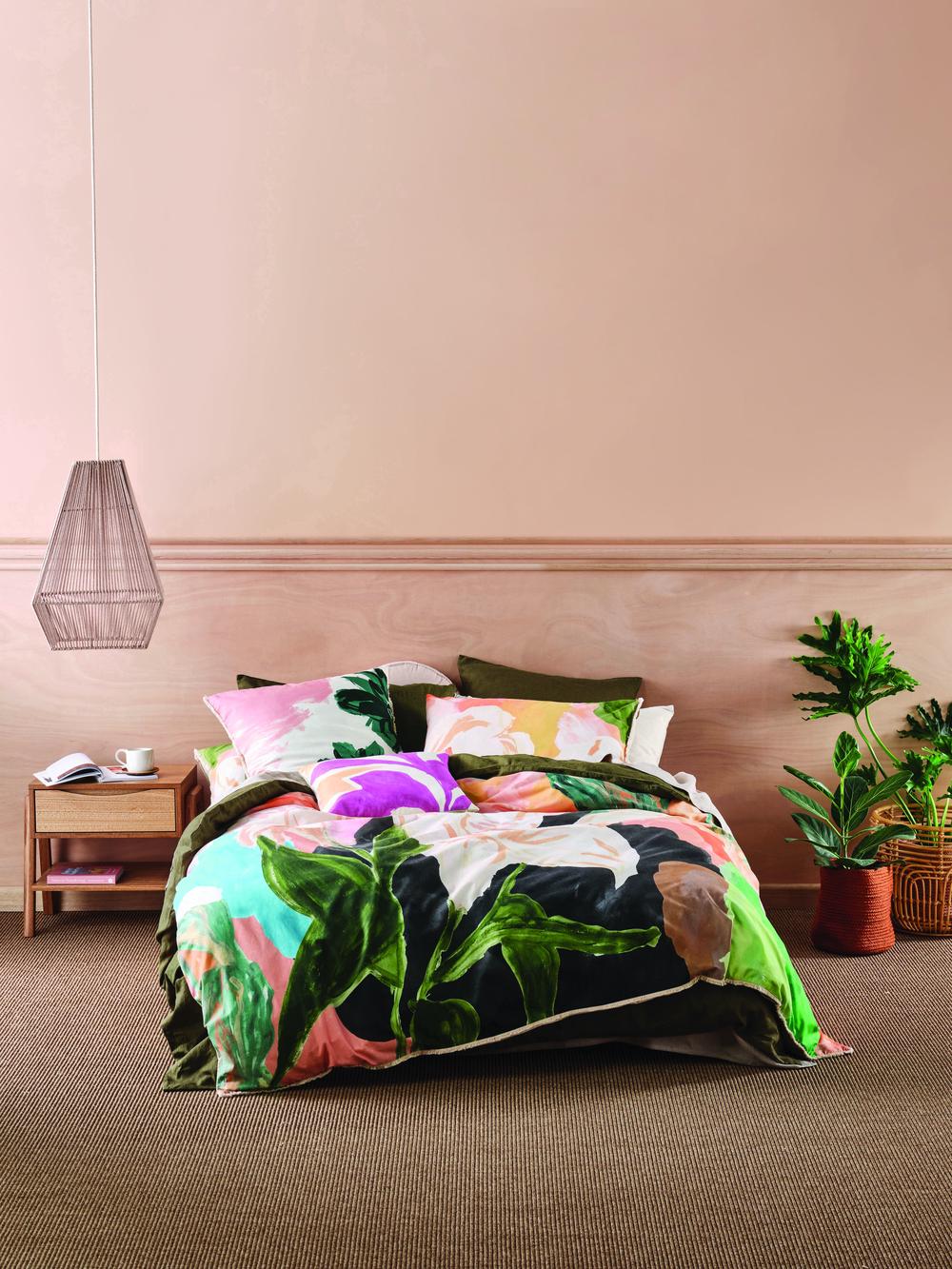 Linen House Sanchez Quilt Cover Set (Multi) Queeb Buy online at The