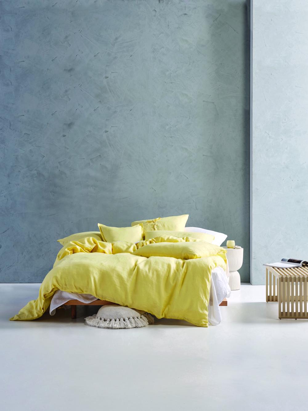 Linen House Nimes Quilt Cover Set (Meadow) Queen Buy online at The Nile