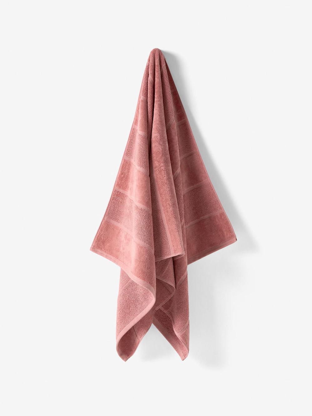 800 GSM Velour Stripe Bath Mat (Rosette), 9317146523456