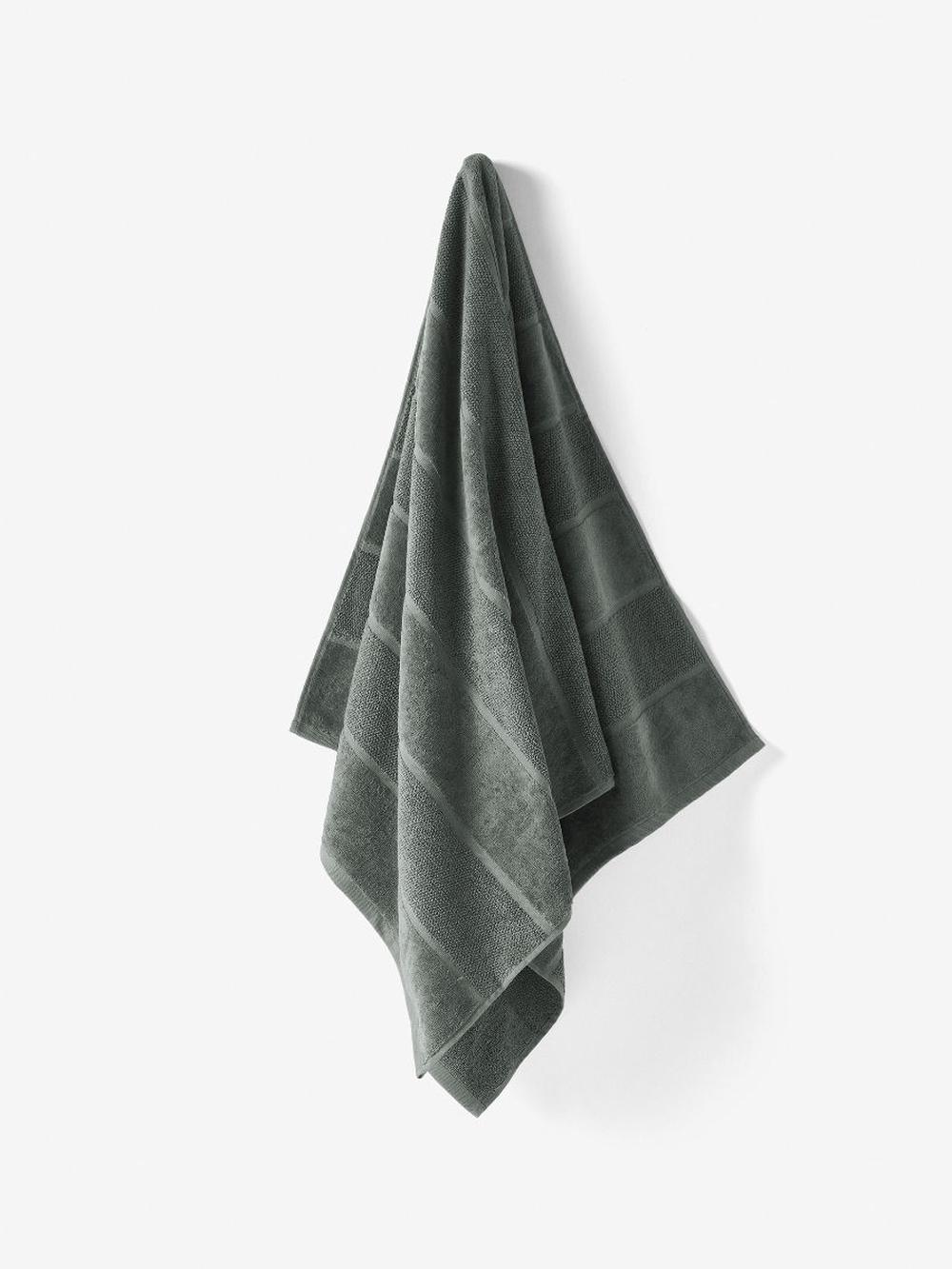 800 GSM Velour Stripe Bath Mat (Storm), 9317146523463