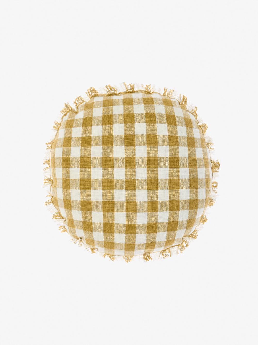 Linen House Tavola Gold Round - 45cm, 9317146526211
