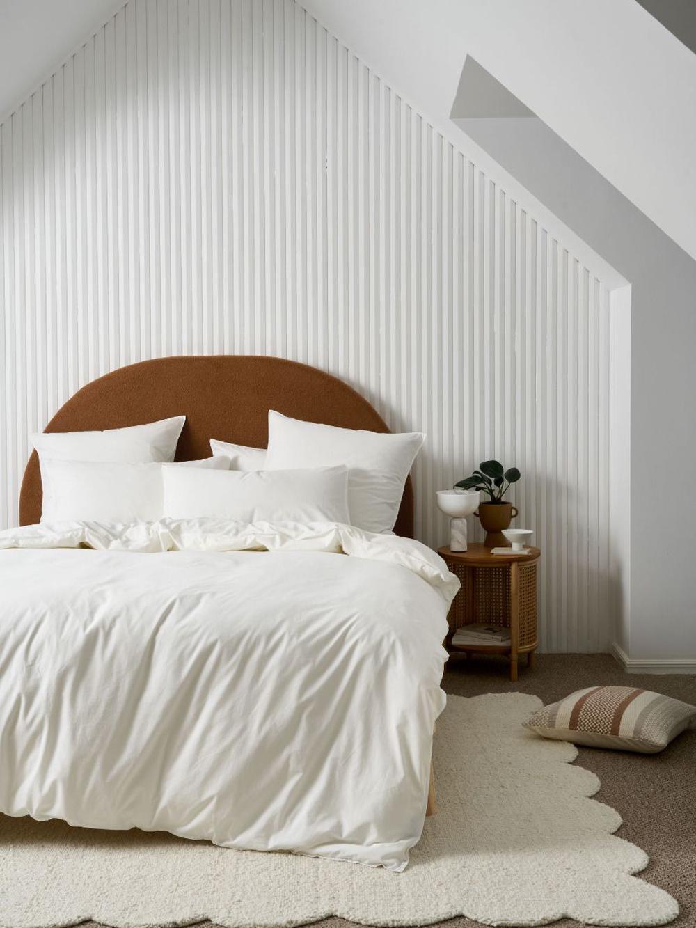Terra Organic Cotton Quilt Cover Set (Snow), 9317146532335