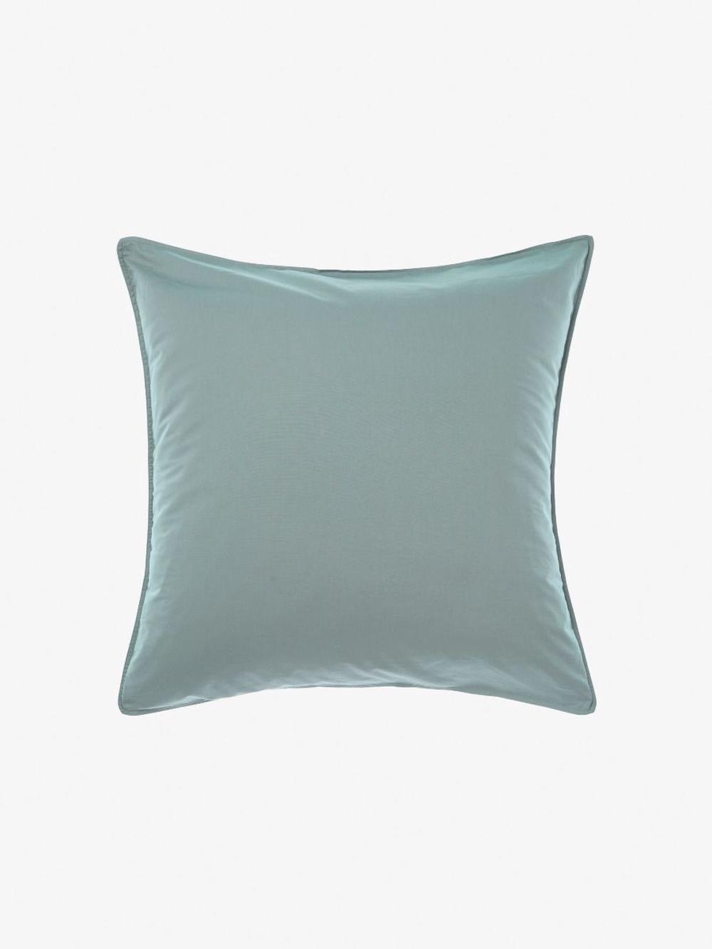 Linen House Terra Organic Cotton European Pillowcase (Ocean) - 65x65cm, 9317146532427