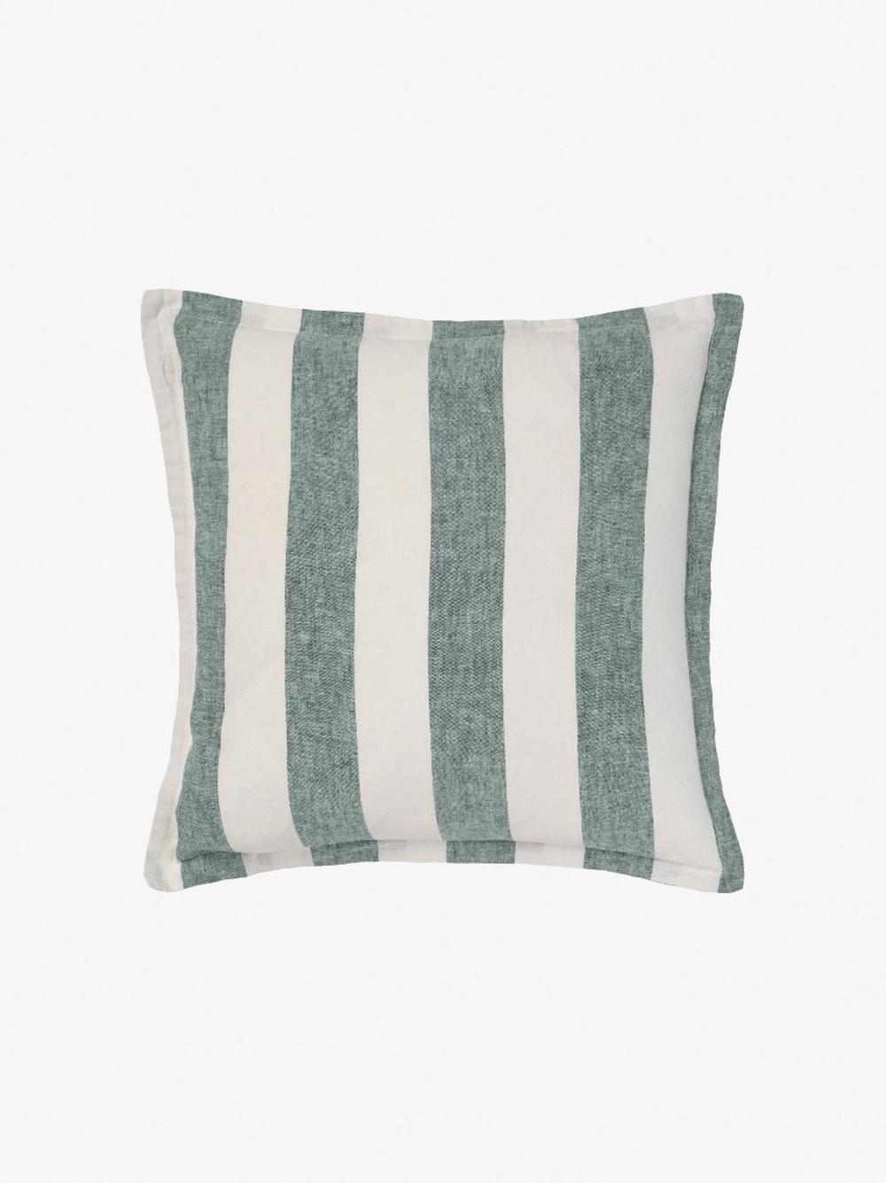 Linen House Vintage Stripe Denim Cushion - 48x48cm, 9317146538177