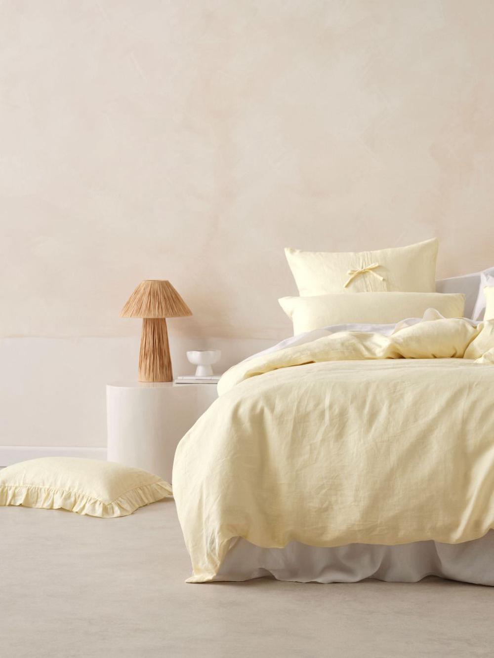 Nimes Lemon Quilt Cover Set, 9317146538191