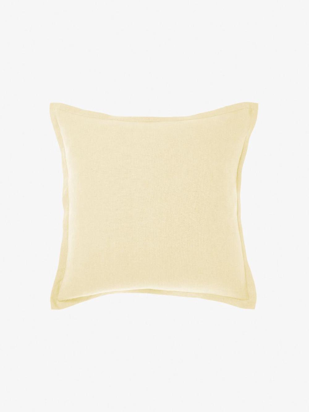 Linen House Nimes Lemon Cushion - 48x48cm, 9317146538276
