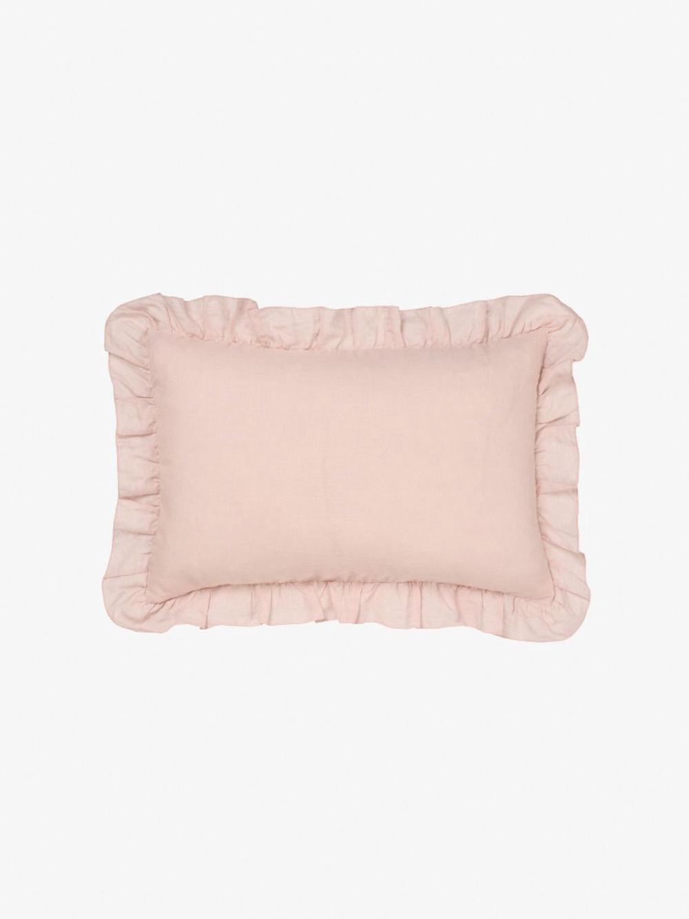 Nimes Ruffle Cushion (Rose Pink), 9317146542532