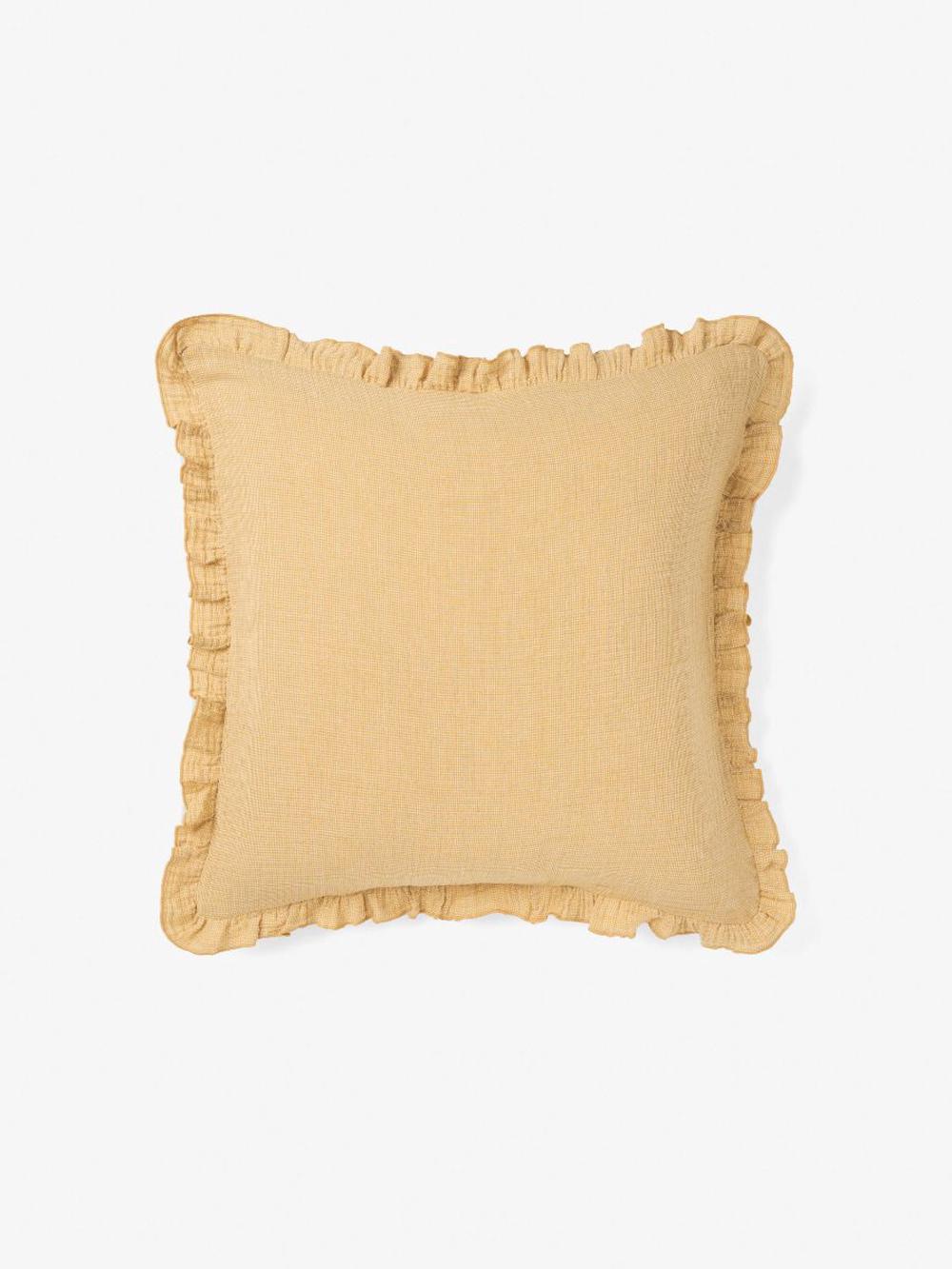 Lucy Saffron Pillowcase - European, 9317146549081