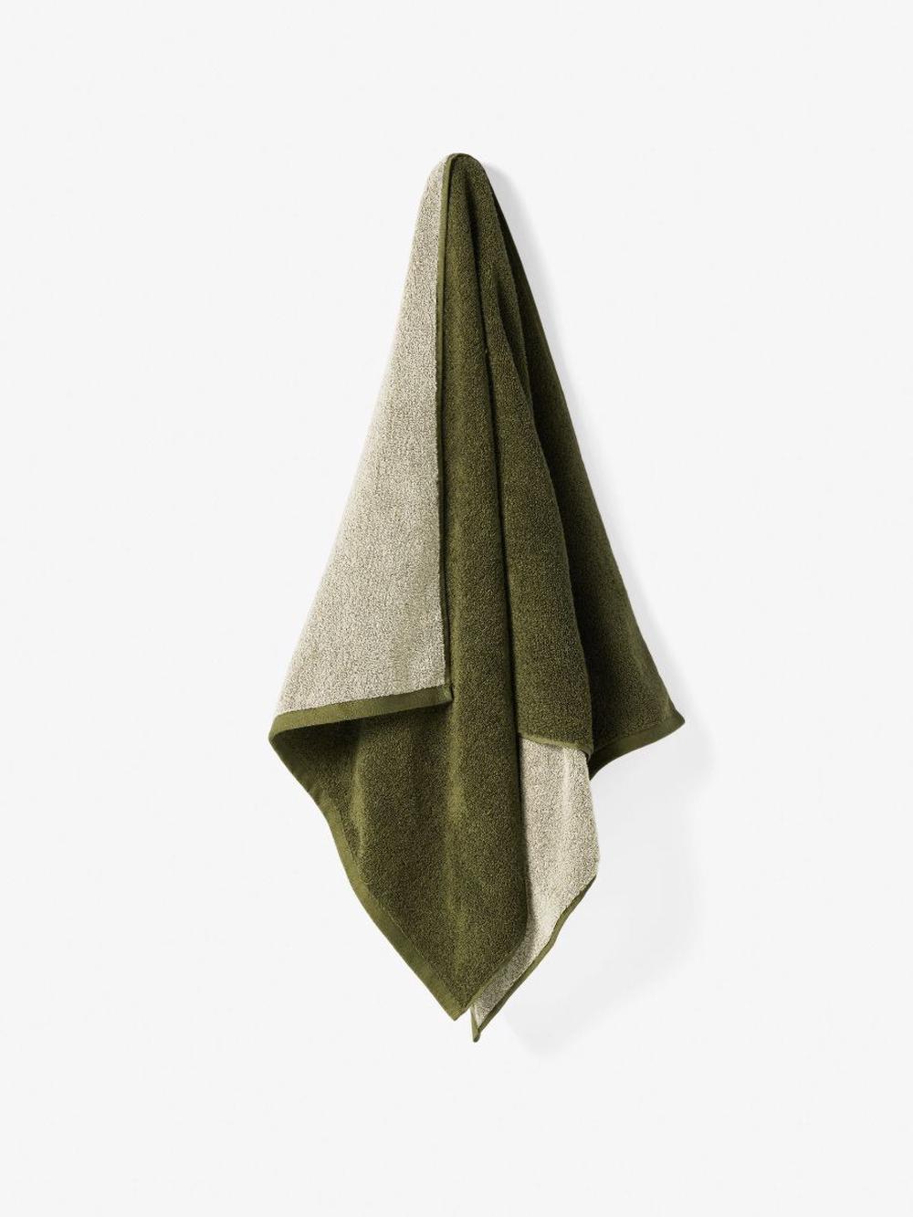 Otway Olive Bath Towel, 9317146549906